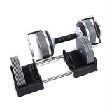 32kg CHROME Adjustable Dumbbell (Pair) - 1kg Increment