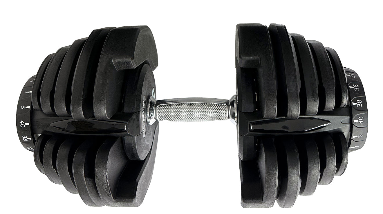 BRAINGAIN PAIR 40kg Adjustable Dumbbell Home Workout Equipment