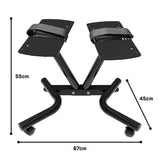 Adjustable Dumbbell Rack (32.5kg / 36kg / 40kg)