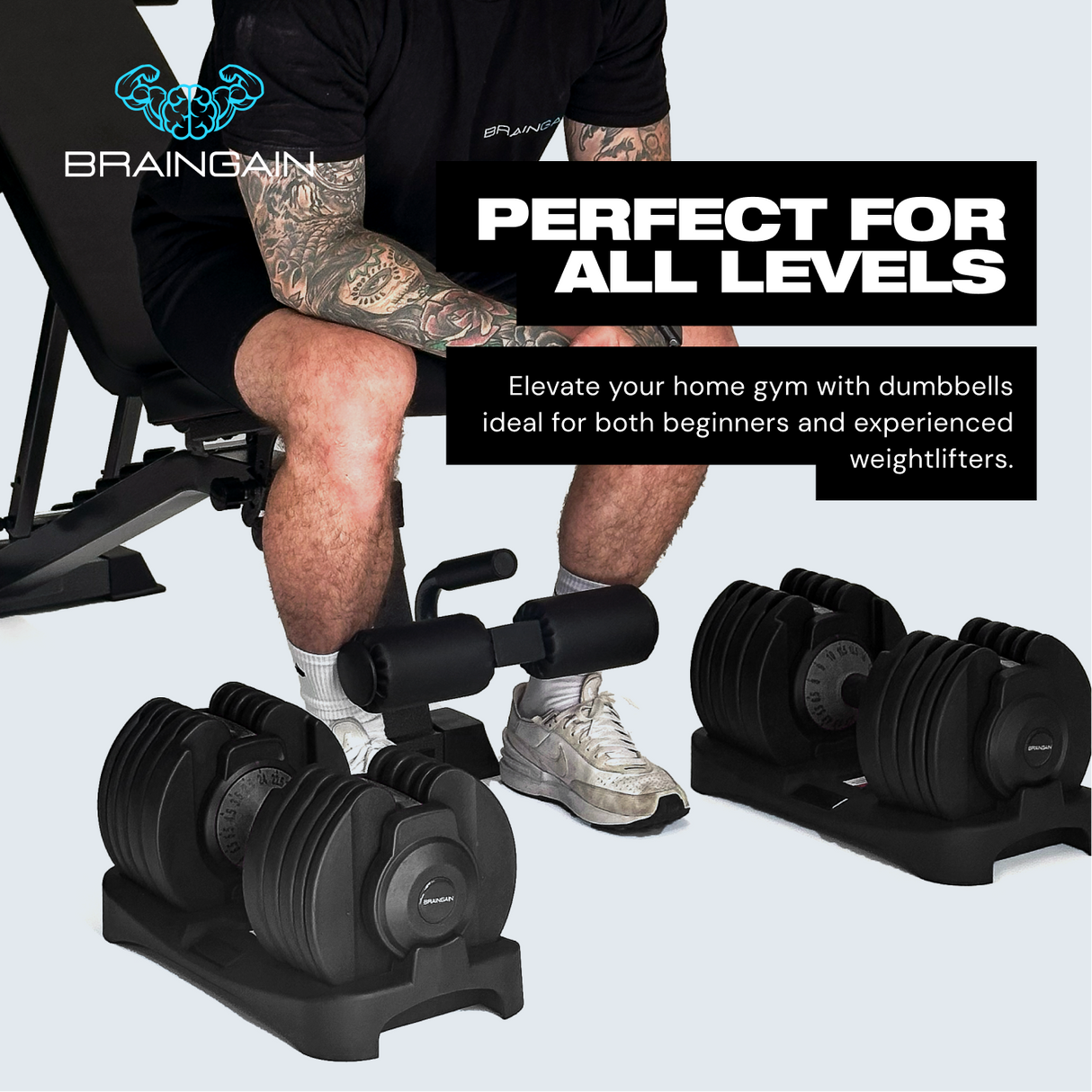 SmartBells® 24kg Adjustable Dumbbells